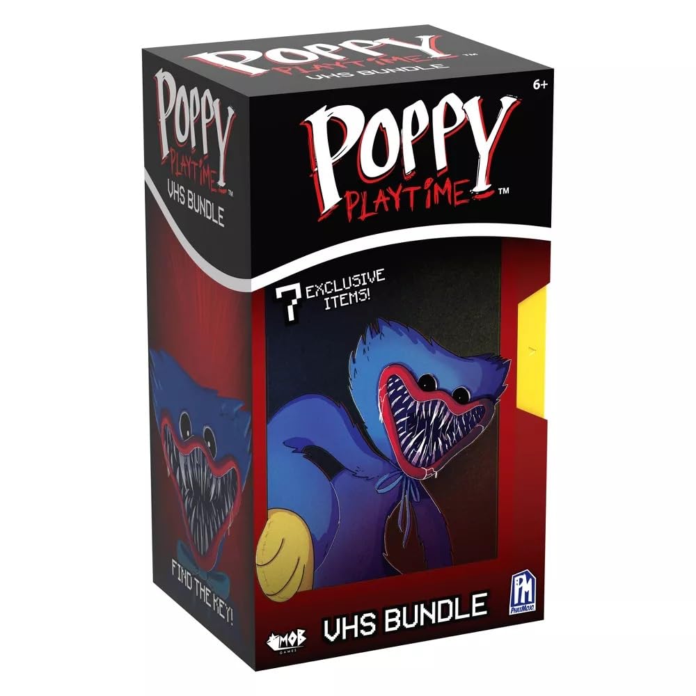 Poppy Playtime - VHS Bundle Action Figure Playset, Figures