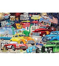 Crown Point Graphics Garden Flowers Puzzle - 1000 Pieces, Soft Touch Finish, 19.25x26.63 Inches, Made In USA