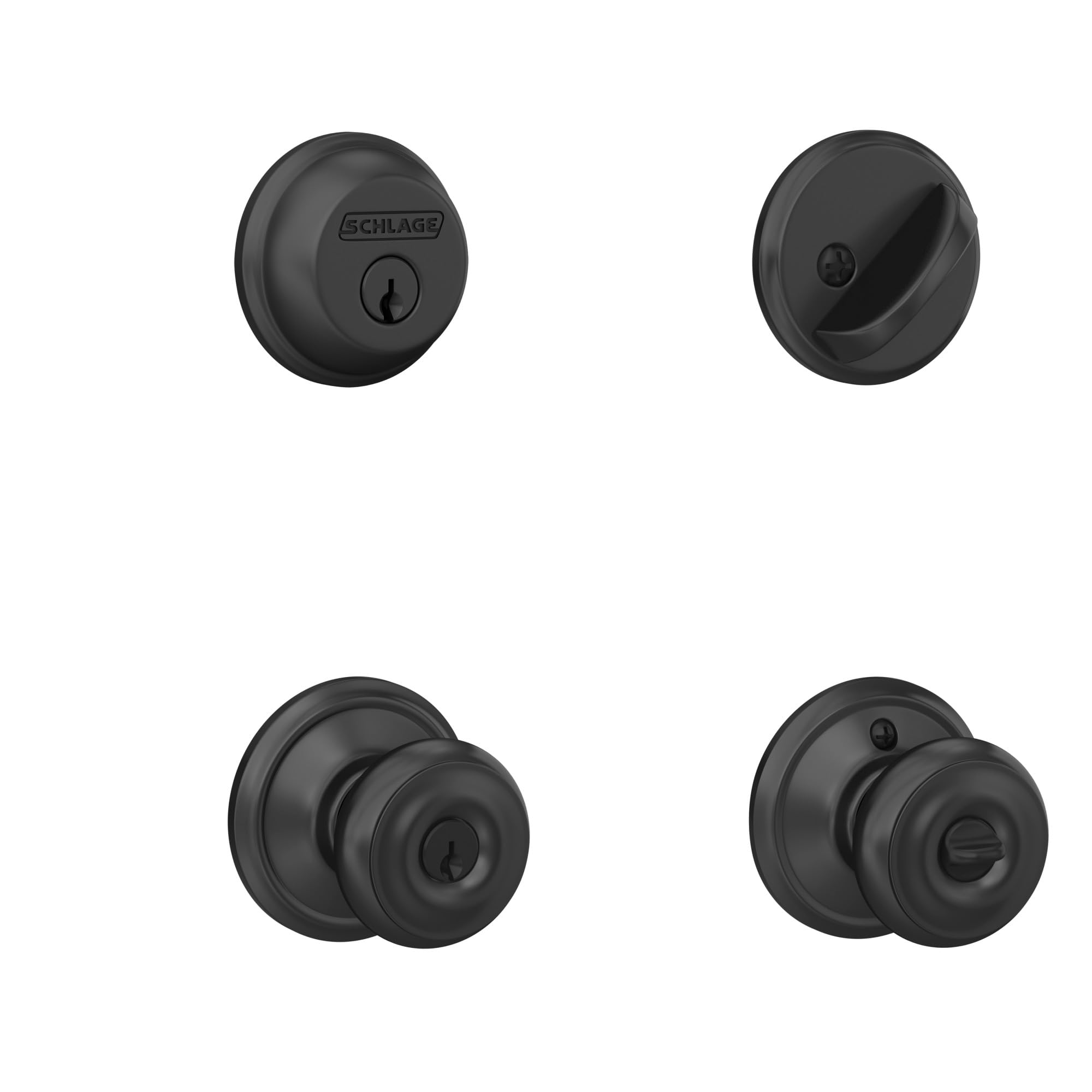 Schlage FB50N G GEO 622 Single Cylinder Deadbolt and Keyed Entry