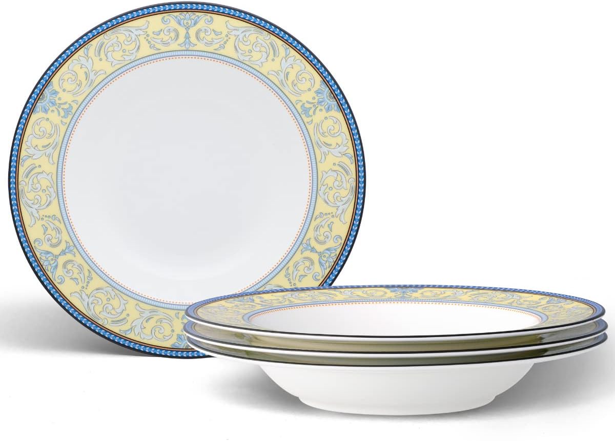 NoritakeMenorca Palace Set of 4 Soup Bowls, 8-1/4", 12 oz.