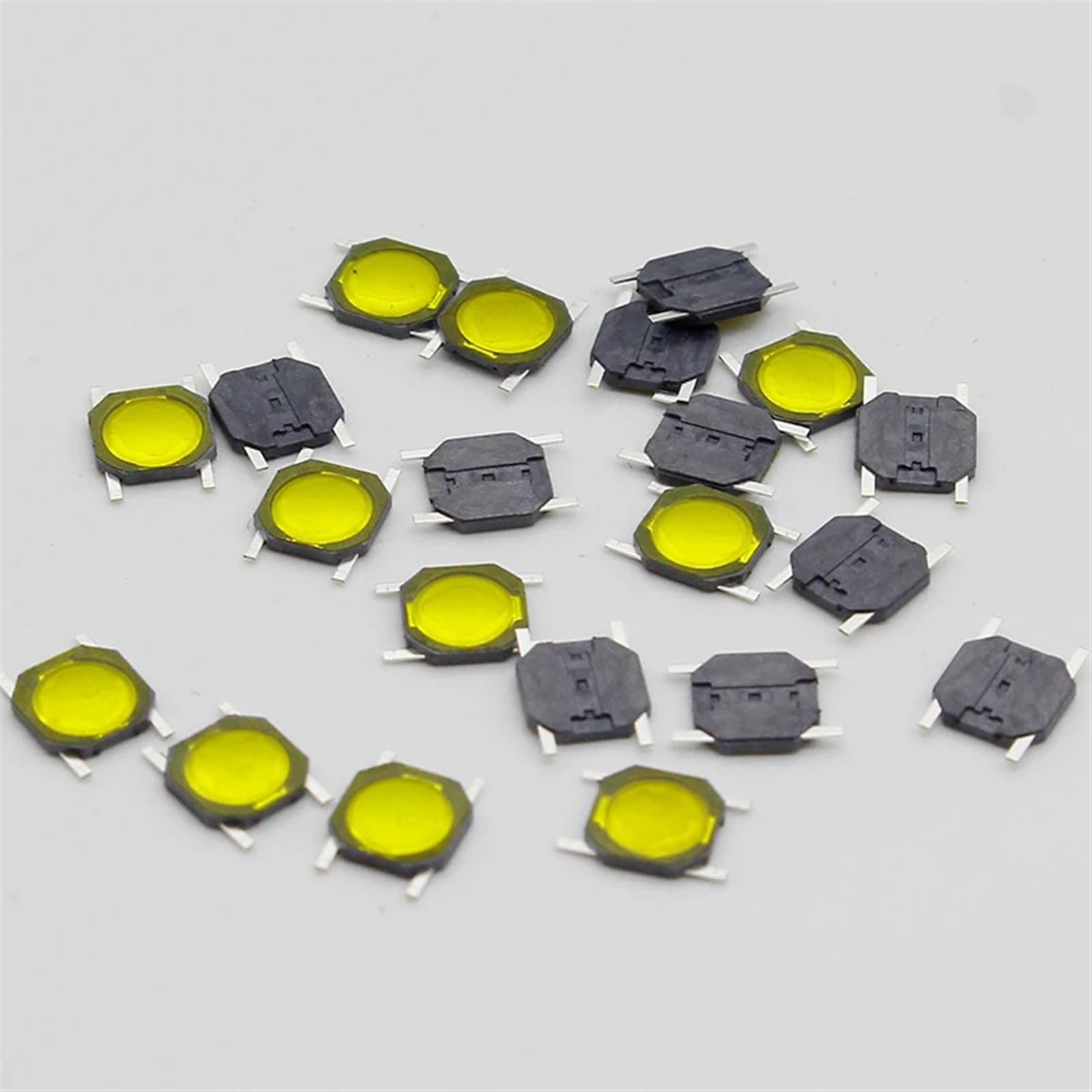 Interruptor de 4 pines 4x4x0,8 mm tipo micro interruptor SMD de perfil plano 3