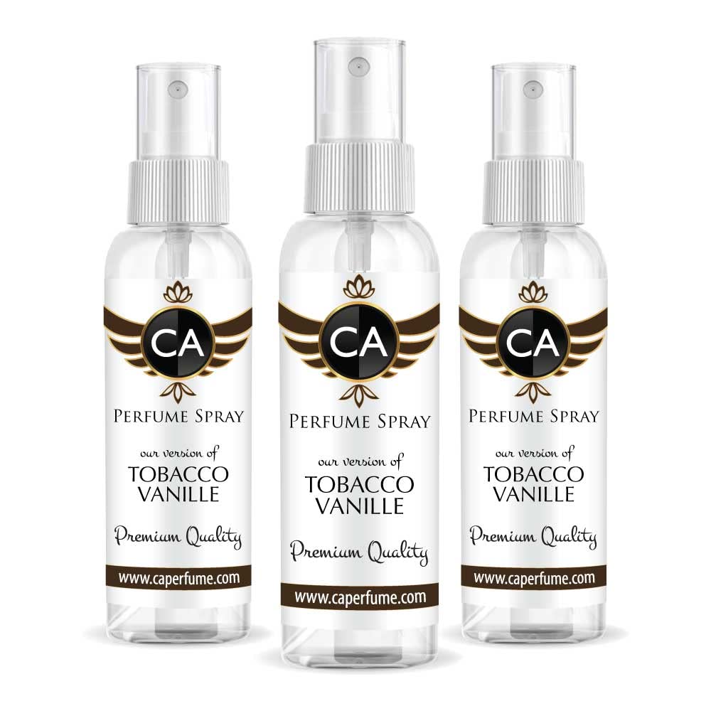 Amazon.com : CA Perfume Eco Refill Impression of Tobacco Vanille For Men  Cologne Eau de Parfum Spray Refillable Bottle 2 Fl Oz/60ml (Pack of 3) :  Beauty & Personal Care