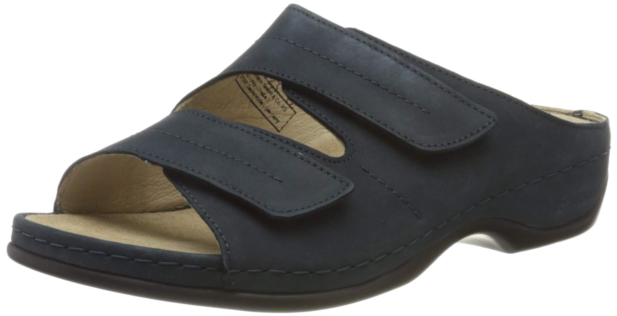 Berkemann 1002 Women’s Mules, Blue (Blue 353), 5 UK