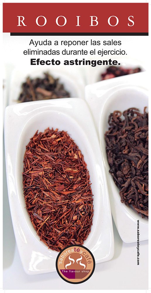 SABOREATE Y CAFE THE FLAVOUR SHOP Té Rooibos Canela En Hoja Hebra A Granel Infusión Natural Adelgazante 1 Kg