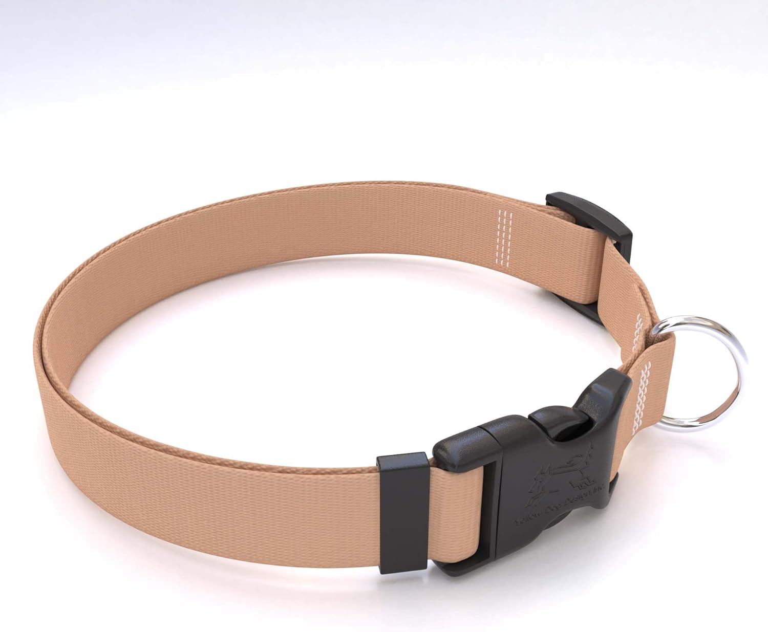 Yellow Dog Design Standard Easy-Snap Collar, Solid Gray, Large 18" - 28"