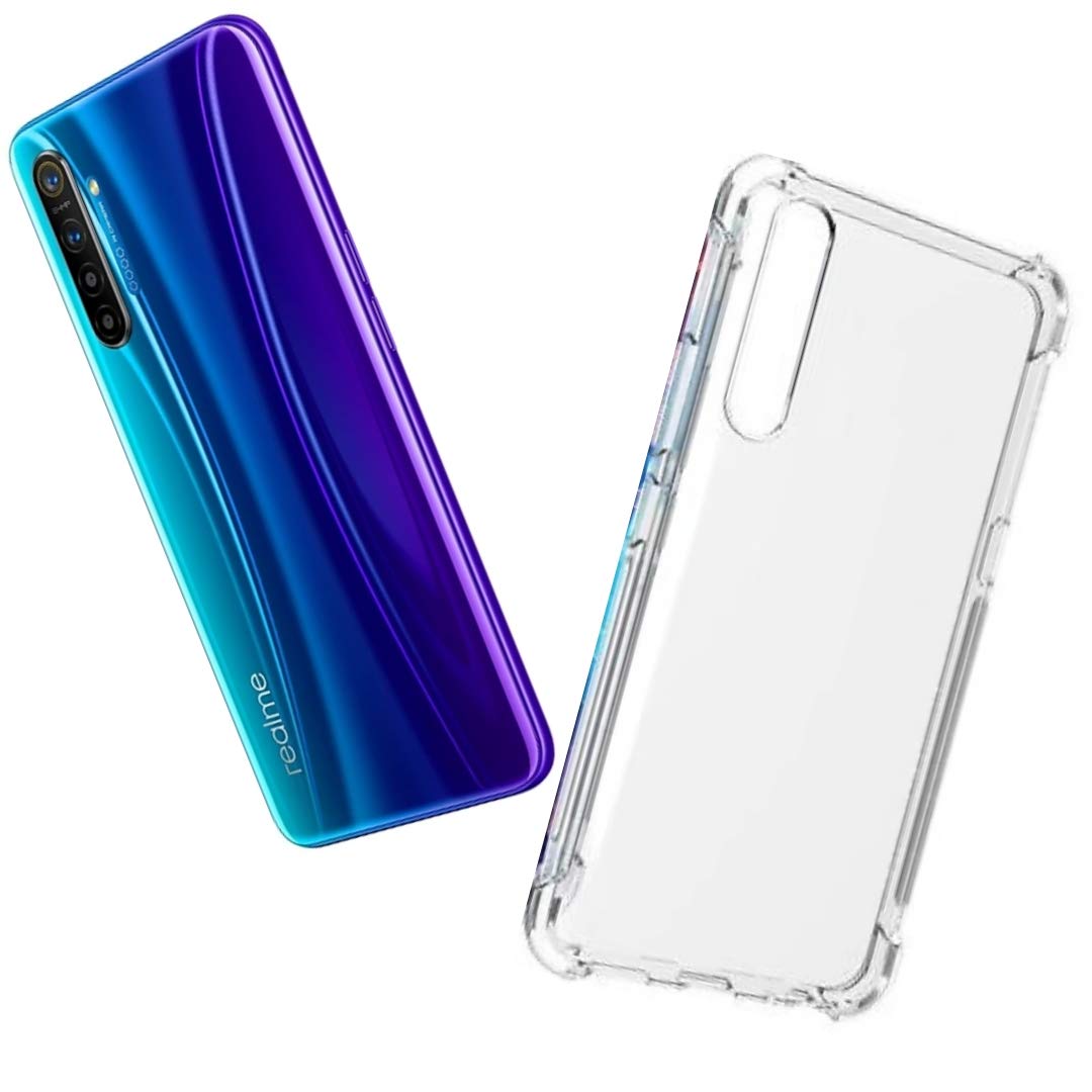 shockproof transparent back cover for realme xt/x2