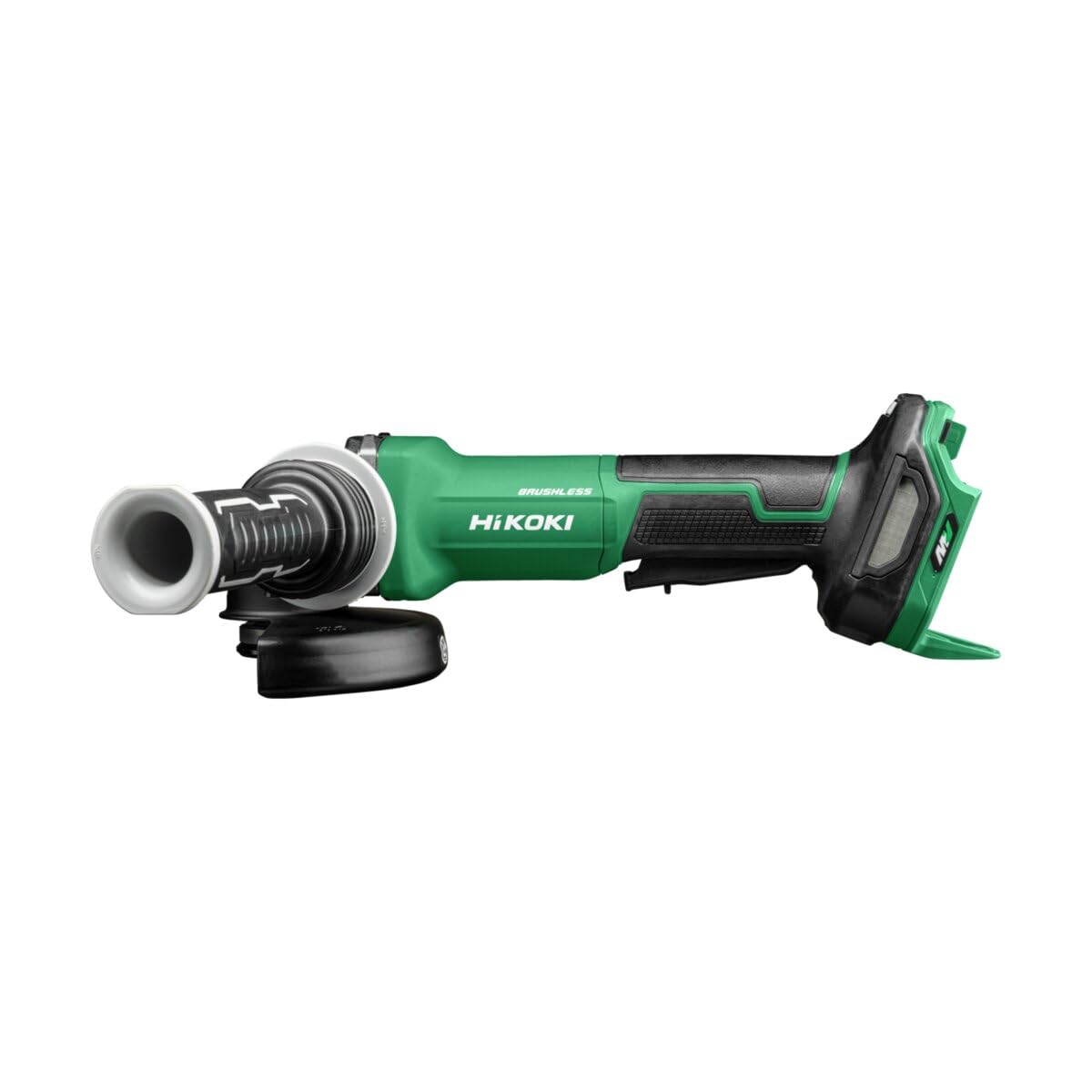 HIKOKI Akku Winkelschleifer G3613DVF, Schleifscheiben Ø: 125 mm (36V, Leerlaufdrehzahl: 3200-10000 min-1/ mit (at Modus), Antriebsspindel: M14, Brushless, HSCIII Koffer) OHNE Akku u. Ladegerät.