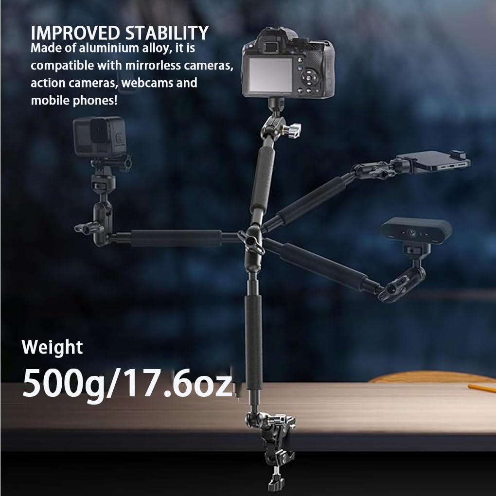 Treppiede per webcam aerodinamico Magics Arm perfeziona il supporto