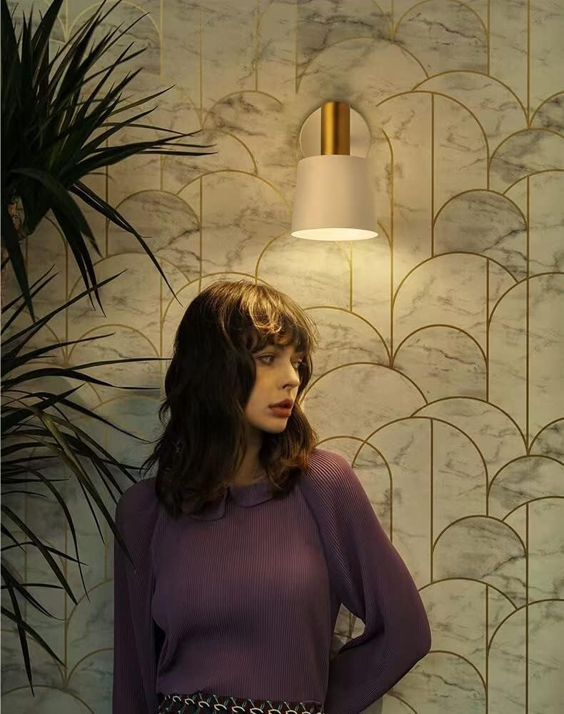 Miniatura 2 de ANUOMY Apliques de pared nórdicos de 2 piezas alimentados por batería, lámparas de pared sin cable, luces de pared de control remoto, decoraciones