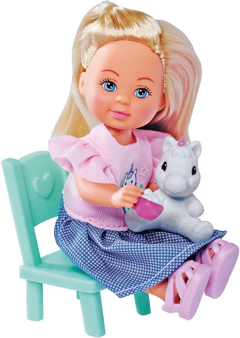 Simba - Evi Cake Time doll, with snack, plush toy and accessories (105733600)