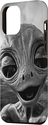 Miniatura 2 de iPhone 12 Pro Max Alien takes selfie, UFO, alien Case