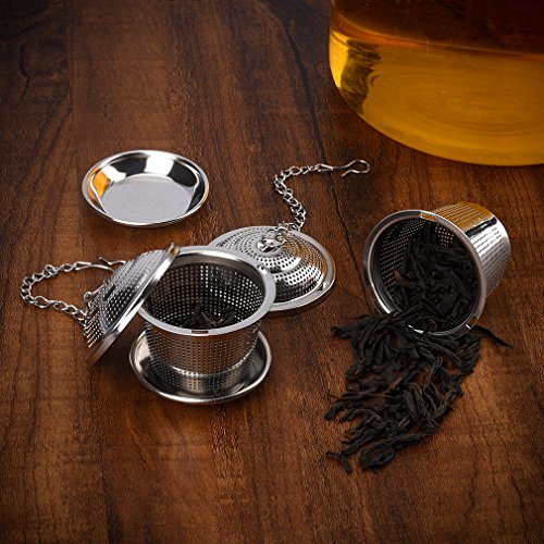 Ollimy Colino da tè Acciaio per tè Sfuso in Foglie...