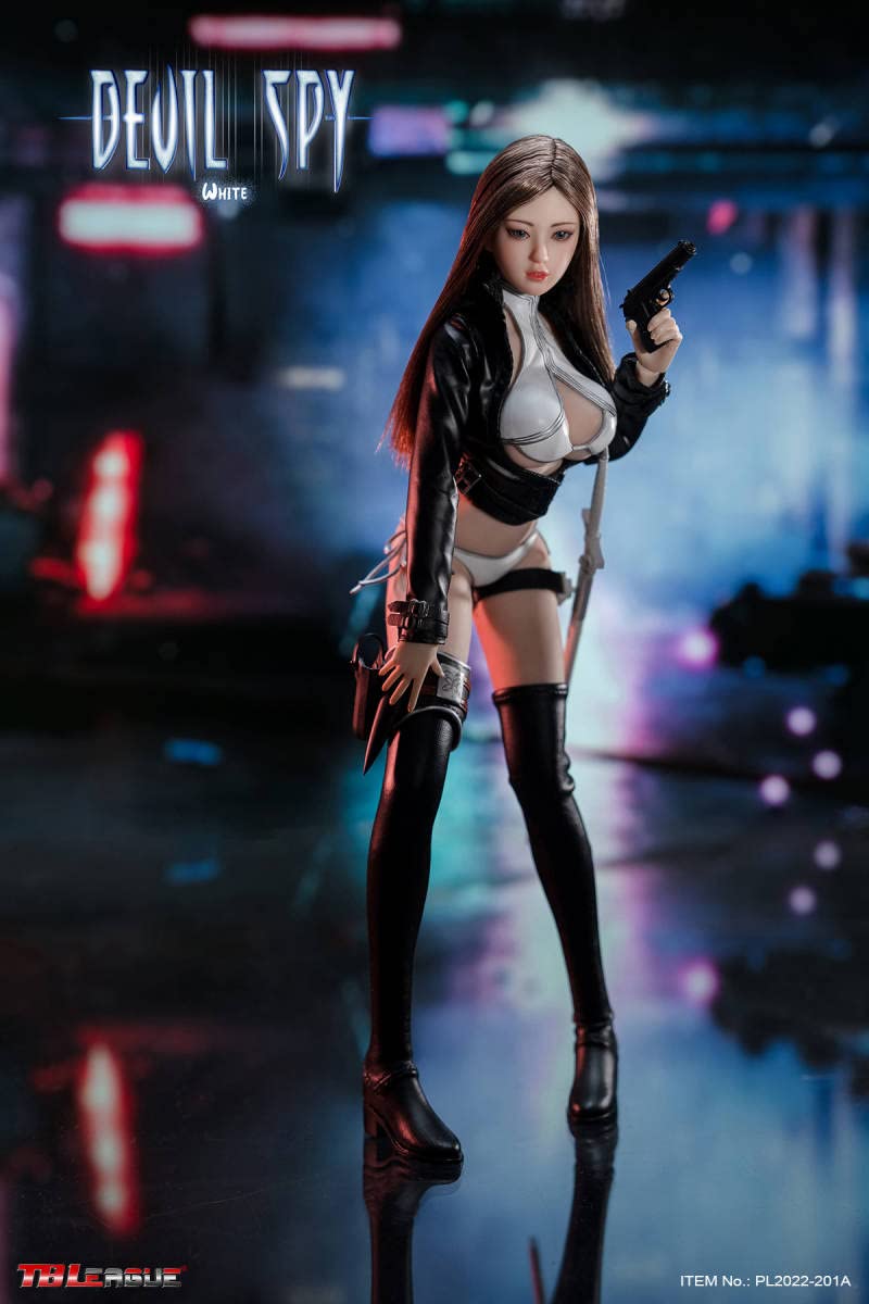 1/6 デビル スパイ ホワイト ver（PL2022-201A） Amazon | TBLeague 1/6 Devil Spy White.Ver 未開封 PL2022-201A