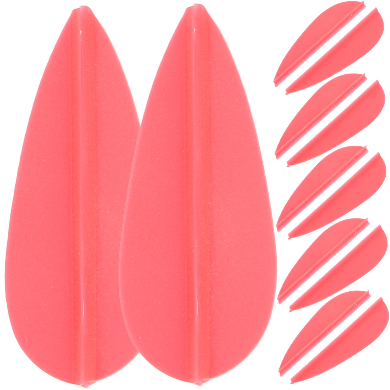 BRIGHTFUFU 20pcs Lightweight Arrow Vanes Fletchings for Archery Professional Small Vanes Replacement Fletchings