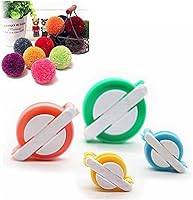 Algopix Similar Product 16 - EFLY Pompom Maker 4 Pcs Different