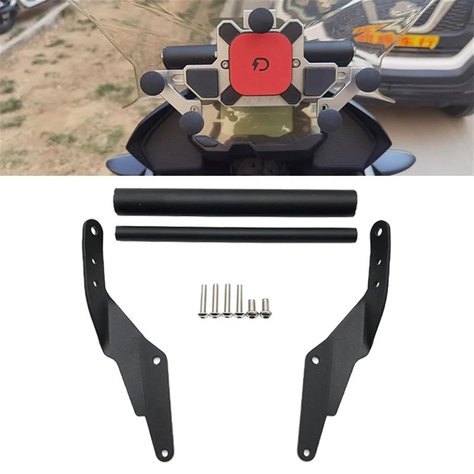 Soporte Navegación GPS Soporte Navegación GPS para Teléfono Y Motocicleta Barra Frontal Soporte Montaje para Teléfono Y GPS para G310GS G310R G 310 GS 2017-2023 2022 Soporte para Navegación GPS