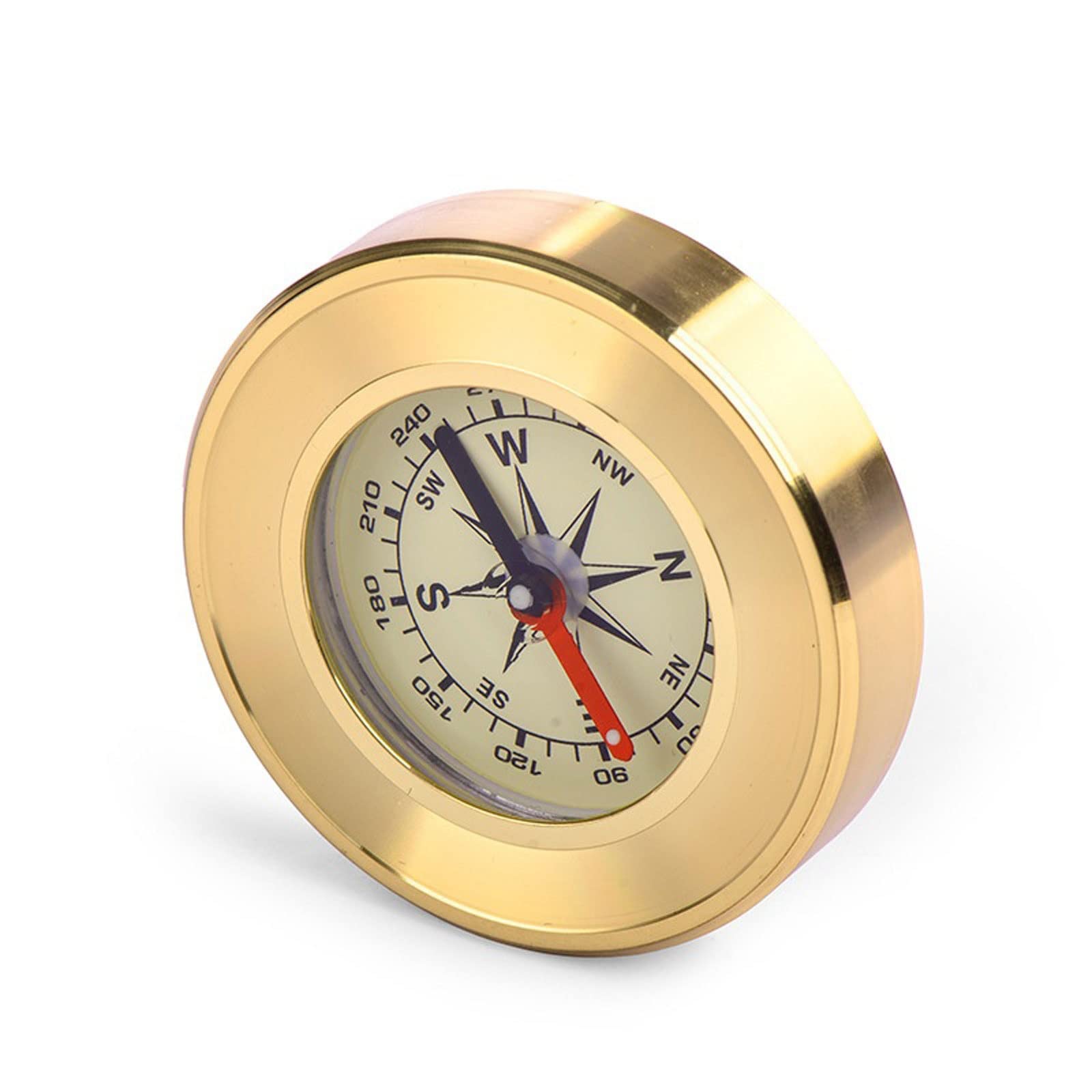 Kompas Mini Camping Marching Lensatic Compass Magnifier Gold Wild Survival Nawigacja Noctilucent