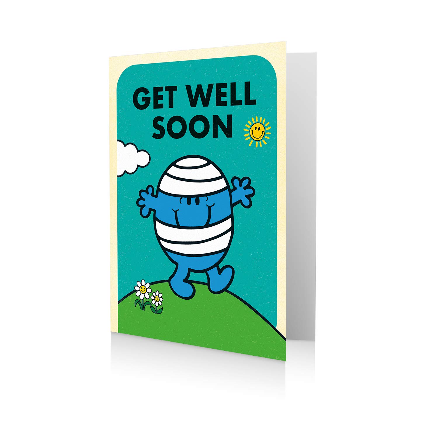 Mr Men & Little Miss Greetings Card, Mr Bump, Get Well Soon, Multiple Colours (MR062)The Forest Stewardship Council