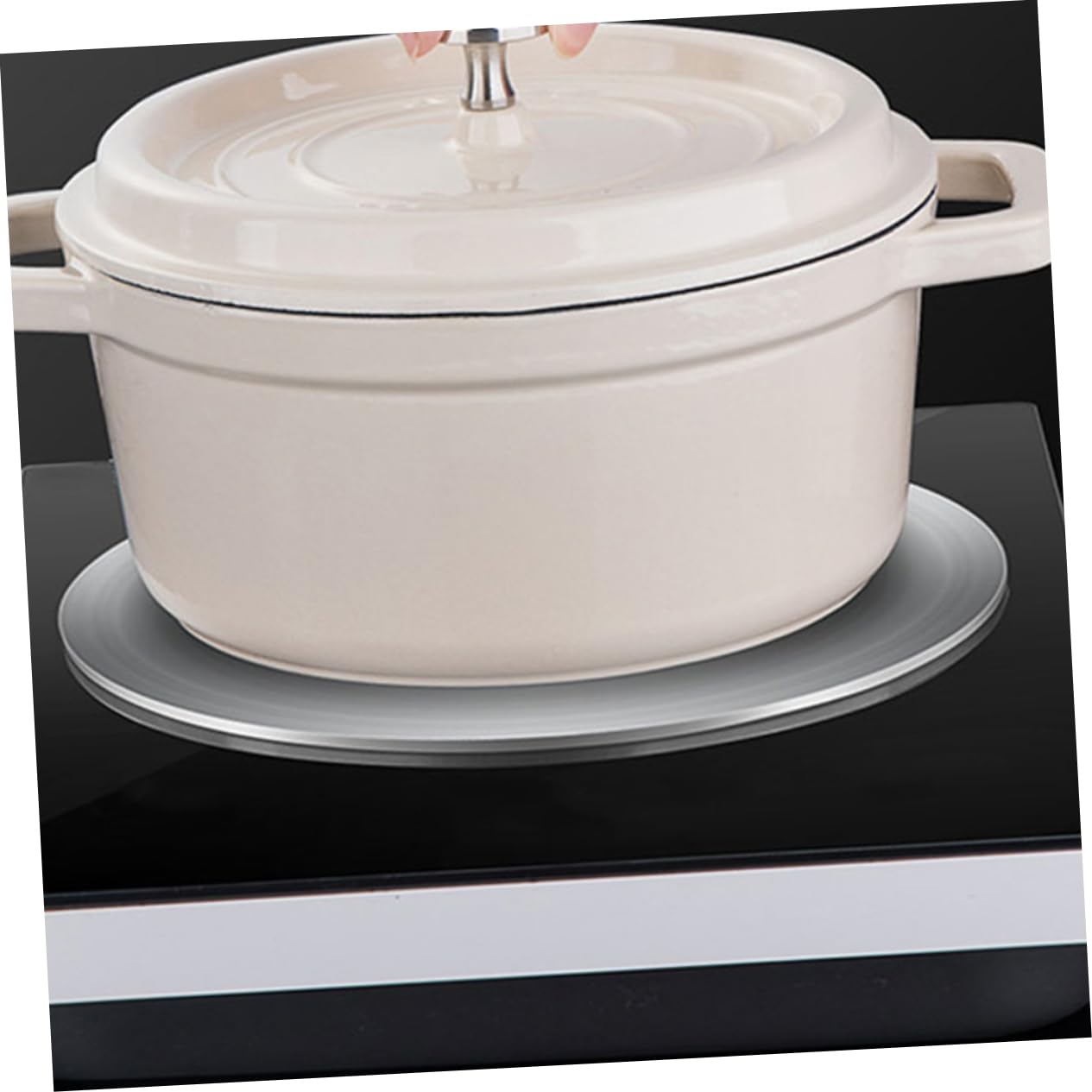 Difusor De Calor con Asa Placa Difusora De Calor Suministros De Cocina para Cocina De Inducción