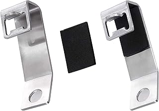 Noa Store Cooler Lock Bracket with Bottle Opener Compatible with Yeti/RTIC Coolers, Made of Highest Grade Stainless Steel (316L) (Silver)