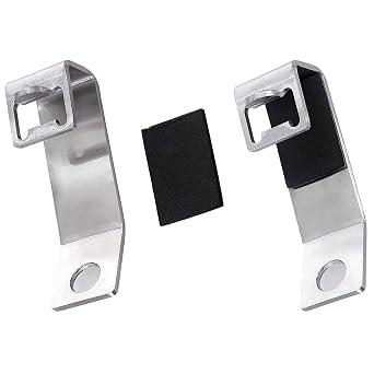 Cooler Lock Bracket with Bottle Opener Compatible with Yeti/RTIC Coolers, Made of Highest Grade Stainless Steel 316L Silver