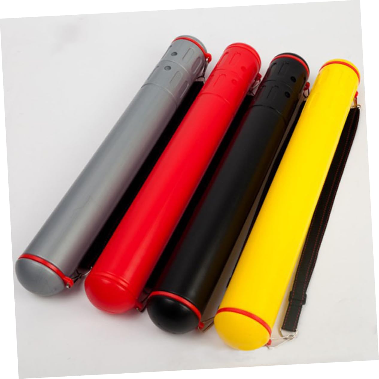 Homoyoyo Stretchable Drawing Tube Holder Lightweight Plastic Telescopic Storage Container for Artwork Posters Drawings Durable Design Random Color Random Color