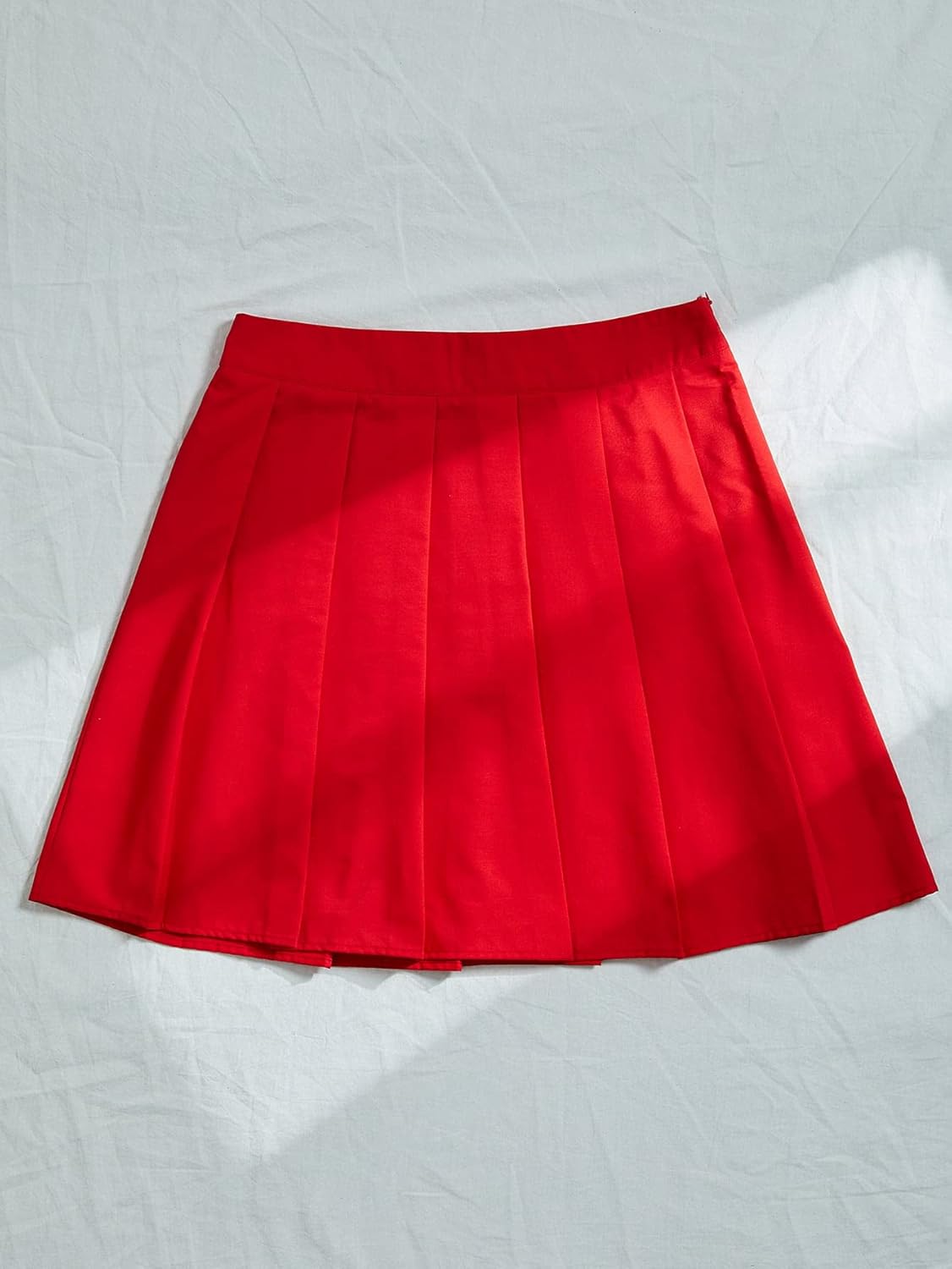Floerns Women's Casual High Waisted Pleated Mini Skirt Skater Tennis Skirt : Clothing, Shoes & Jewelry