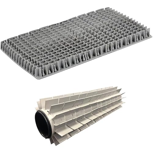 Zefiro, Spazzola Lunga PVC per Robot Piscina Dolphin X Force 10 – 20 / Cosmos 20 / Diagnostic 2001 – 3001 / EasyKleen/Mini – Maxi/Pool in/Swift/Thunder 10-20/6101602-6130000