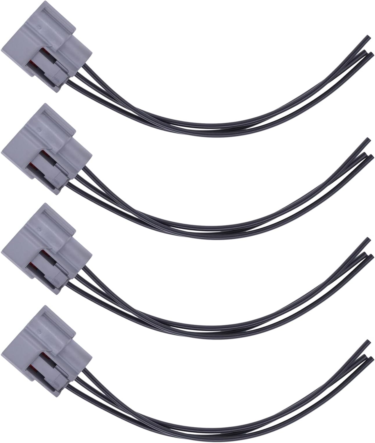 NewYall Pack of 4 Ignition Coil Connector Repair Harness
