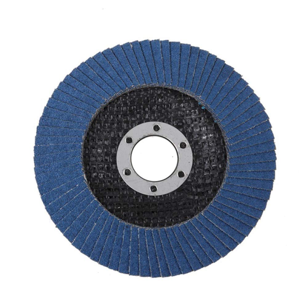 Tarcza Polerska, Profesjonalne Tarcze Listkowe 115Mm/4,5 Ściernice Szlifierskie Ostrza Szlifowanie Tarcz Listkowych Do Szlifierki Kątowej/10Pcs 80Grit