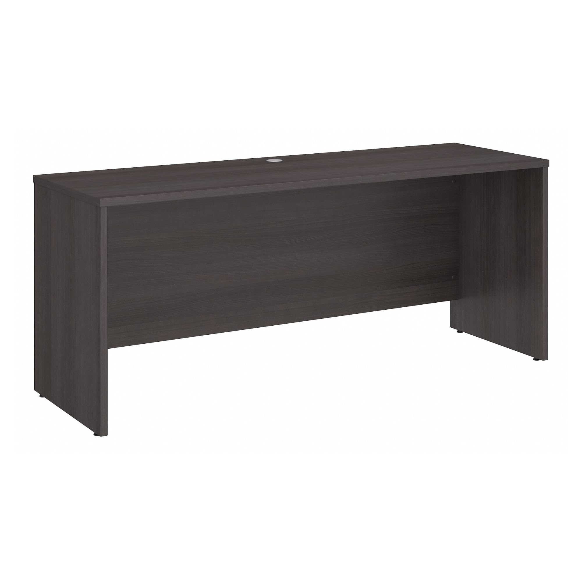 Bush Business Furniture Studio C 72W x 24D Credenza Desk in Storm Gray, Computer Table for Home or Professional Office