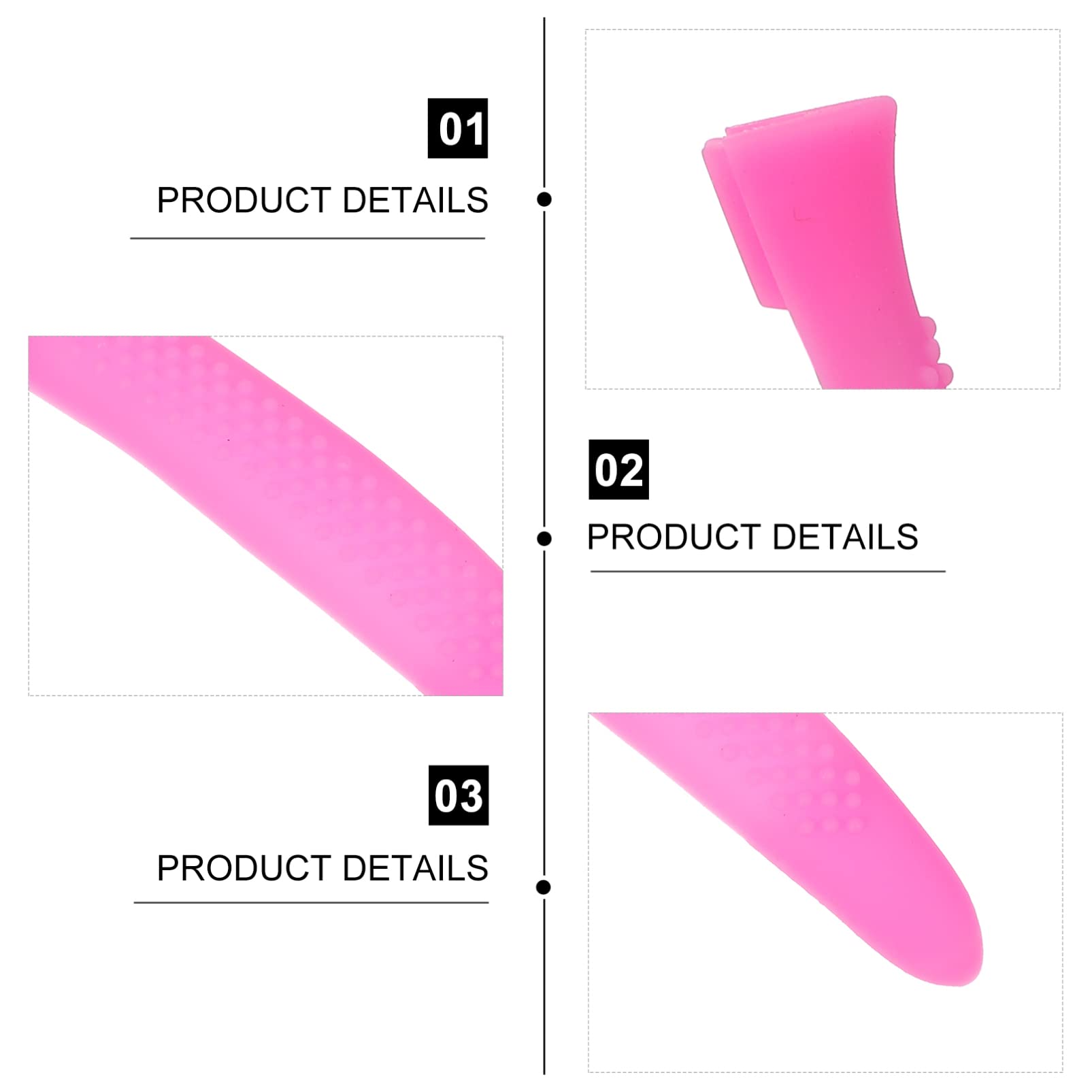 15paia Coprimanico Silicone Antiscivolo Per Forbici Cuticole Di Manicotti Protettivi Per Trimmer Facile Da Installare e Sicuro Per Uso Manicure
