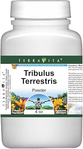 Tribulus Terrestris Polvo (4 oz, ZIN 510656) - Paquete de 3