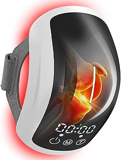 Knee Massager,Infrared Heat Knee Pain Relief Device,Cold Laser Therapy Device for Reduce Knee Joint Pain, Swelling, Stiffness and Other Joint Massager