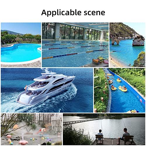 Cloud Fire Crochets de piscine pour poteaux télescopiques en aluminium de 0,9 m pour nettoyer les murs de piscine, les filets, les têtes d'aspiration et les brosses – vue 6