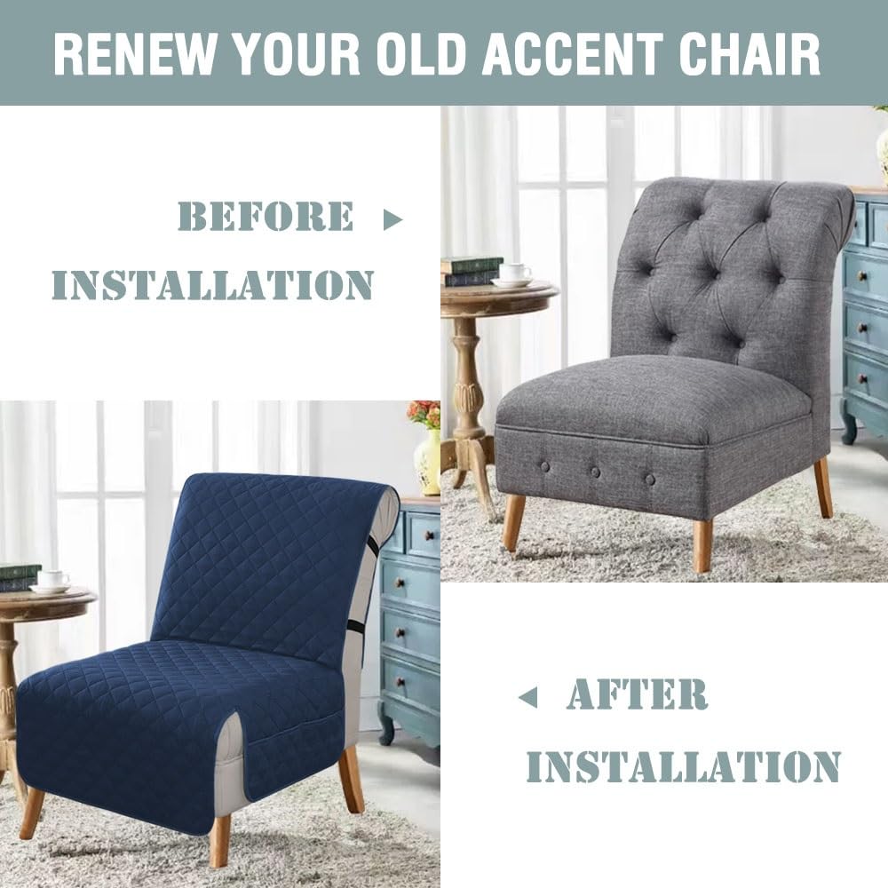 Amazon.com: ZYANLING Armchair Slipcovers for Recliner Sofa Quilted