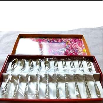 Amazon | 桂由美 カトラリーセット 10本 スプーン フォーク | ノー