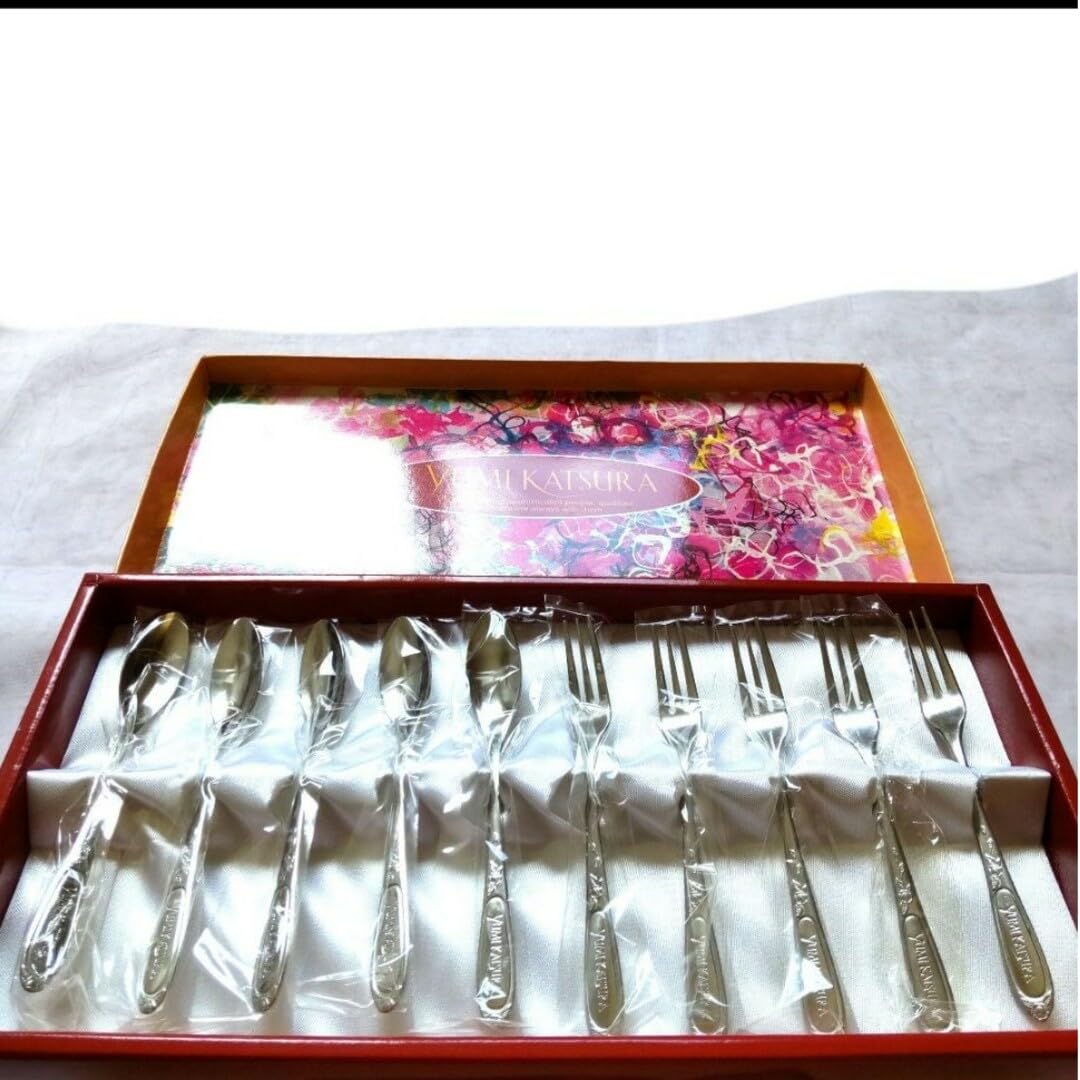 Amazon | 桂由美 カトラリーセット 10本 スプーン フォーク | ノー