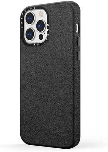 Miniatura 2 de CASETiFY Pebbled - Funda para iPhone 13 Pro (protección contra caídas de 4.9 piescompatible con Magsafe), color negro azabache