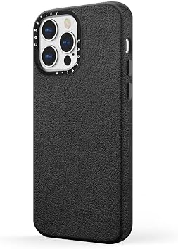 CASETiFY for iPhone 13 Pro Case - Pebbled Compatible with MagSafe | Textured | 4.9 ft. Drop Protection | Jet Black