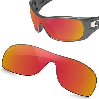 TRUSHELL Polarized Replacement Lenses For Costa Del Mar Fisch Sunglasses - Fire Red Color