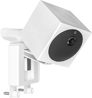 Adjustable Wall Mount for Wyze Cam Outdoor Surveillance Camera Hook Holder for Board Structure, No Need to Drill (1)