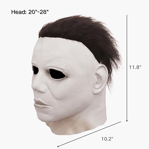 Miniatura 8 de Máscara de Halloween de Michael Myer 1978, disfraces de Halloween, máscara de miedo para adultos fiesta de cosplay