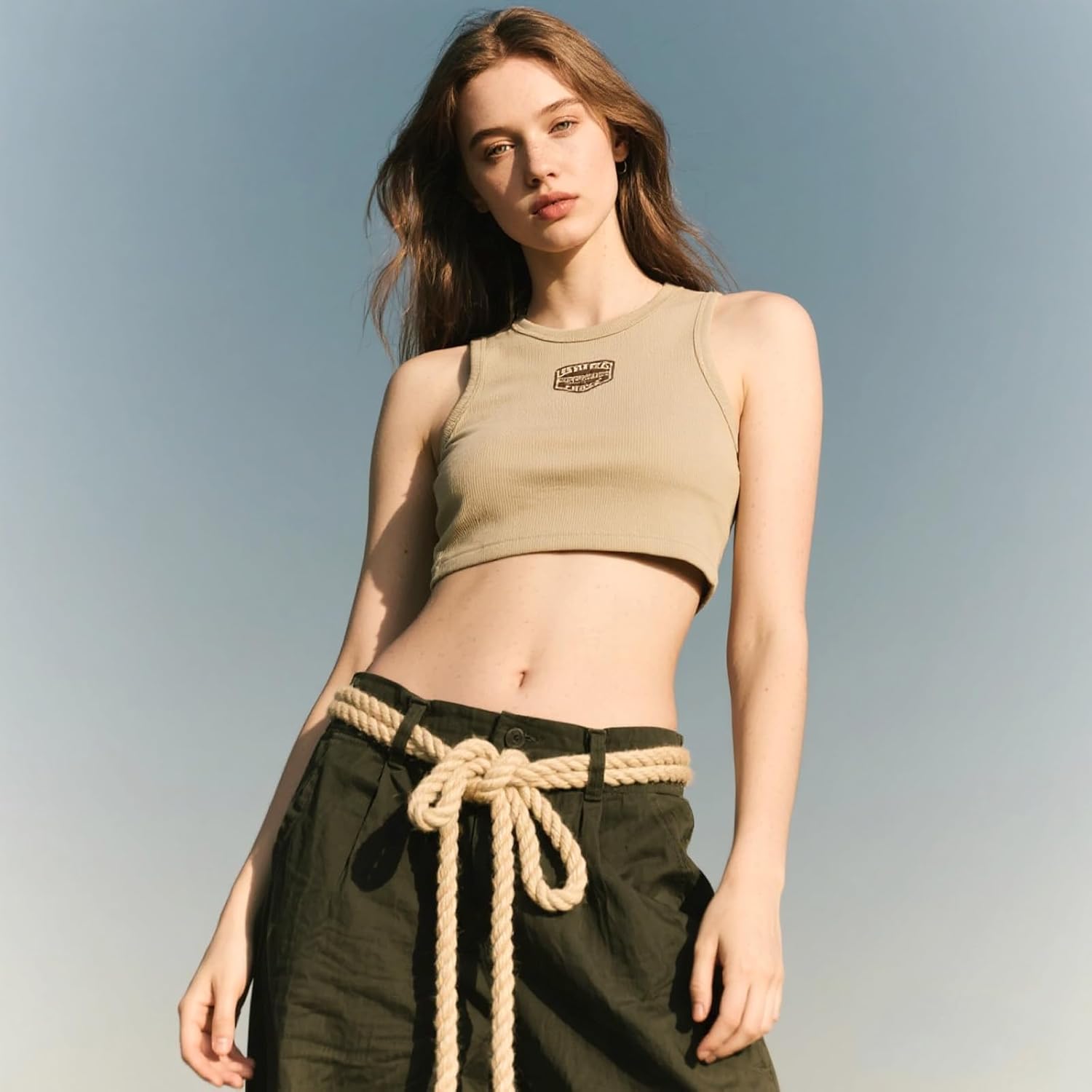 Simple Cotton Long Waist Rope Tie Belts for Women Dresses Tassel Braided Boho Crochet String Belt for Jeans Jackets - Image 4