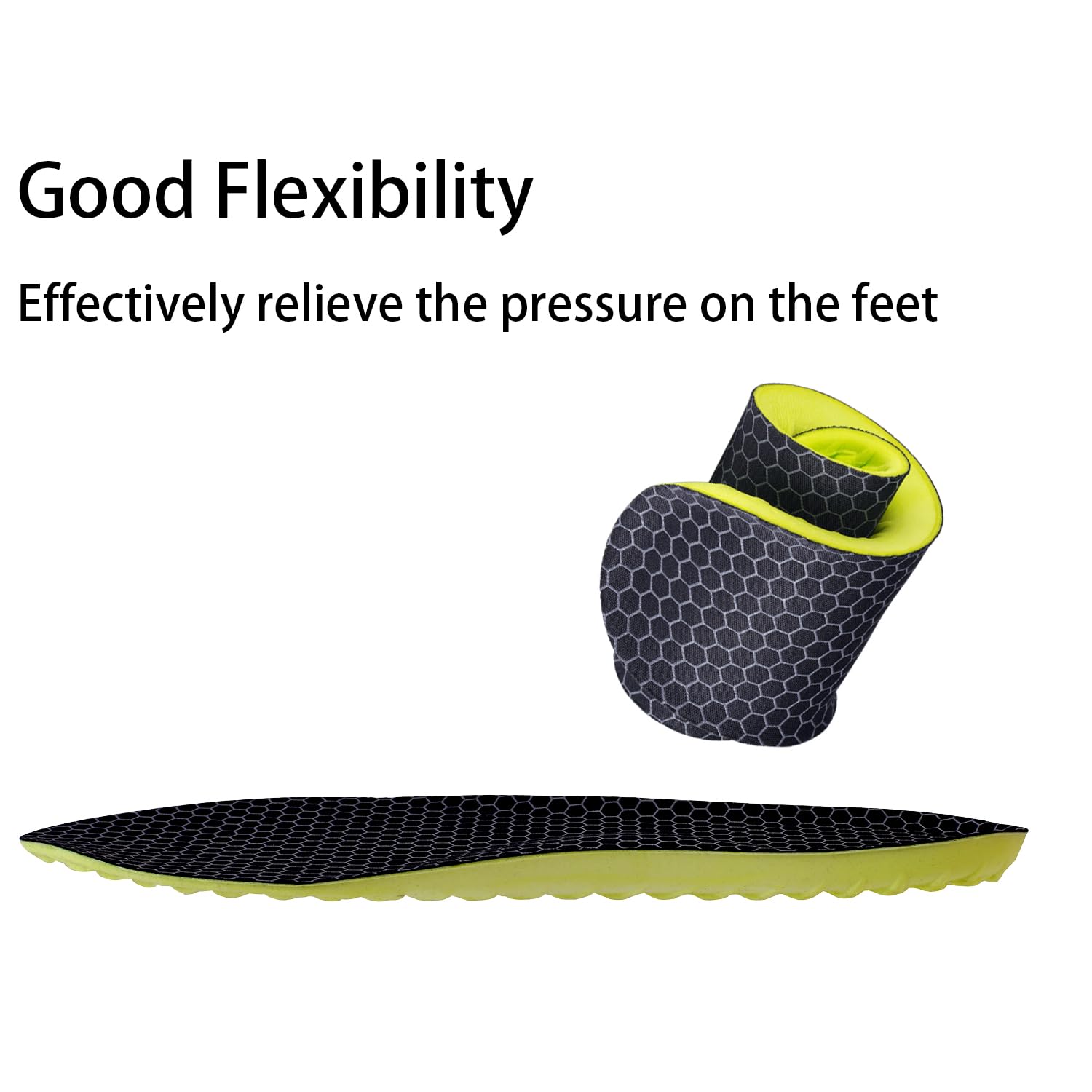 Solette 4D Cloud Tech per uomini e donne - Solette super morbide e confortevoli, protezione morbida per i piedi, solette in memory foam a forma di U (1 paio, S da donna 38-41)