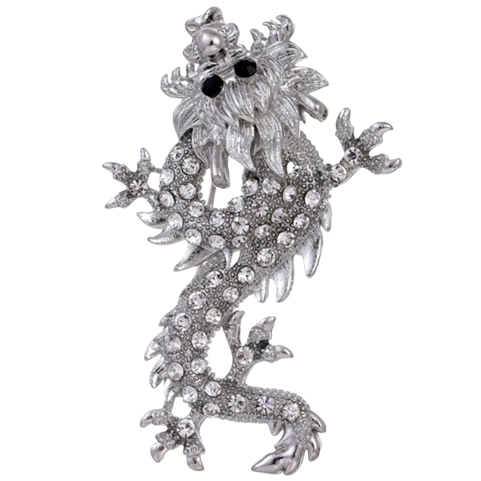 FAIRYGATE Rhinestone Brooch Clothing Jewellery Accessories Fashion Elegant Shiny Crystal Teardrop Brooches Wreath Pendent Lapel Pin，B36 — view 38