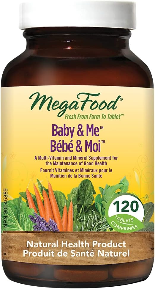 MEGAFOOD Baby & Me, 120 Count