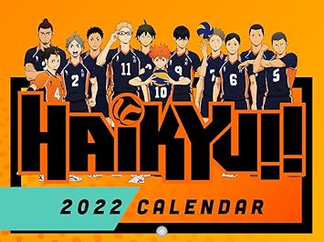 Amazon.com : Haikyuu 2022 Wall Calendar Japanese Anime Stuff Haikyuu Manga Haikyu Merch Anime Series Large 18 Month Calendar Monthly Full Color Thick Paper Pages Folded Ready To Hang Planner Agenda 18X12
