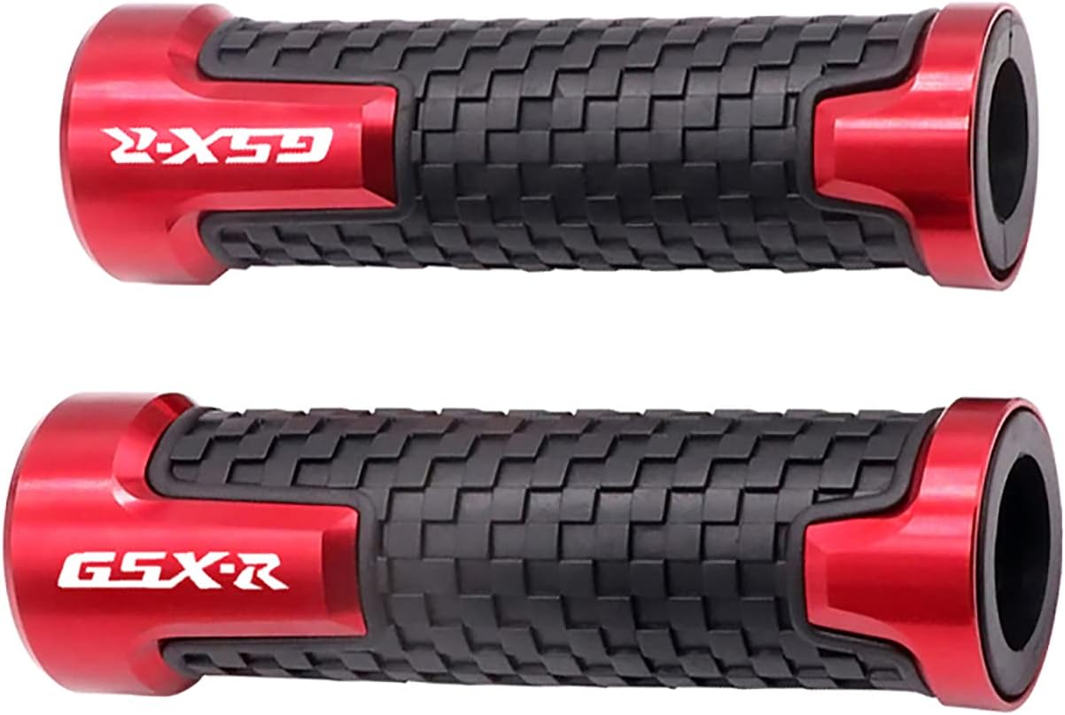 GSXR Motorcycle Handlebar Hand Grips: for Suzuki GSXR 125 | 250 | 300 | 600 | 750 | 1000 7/8" 22mm