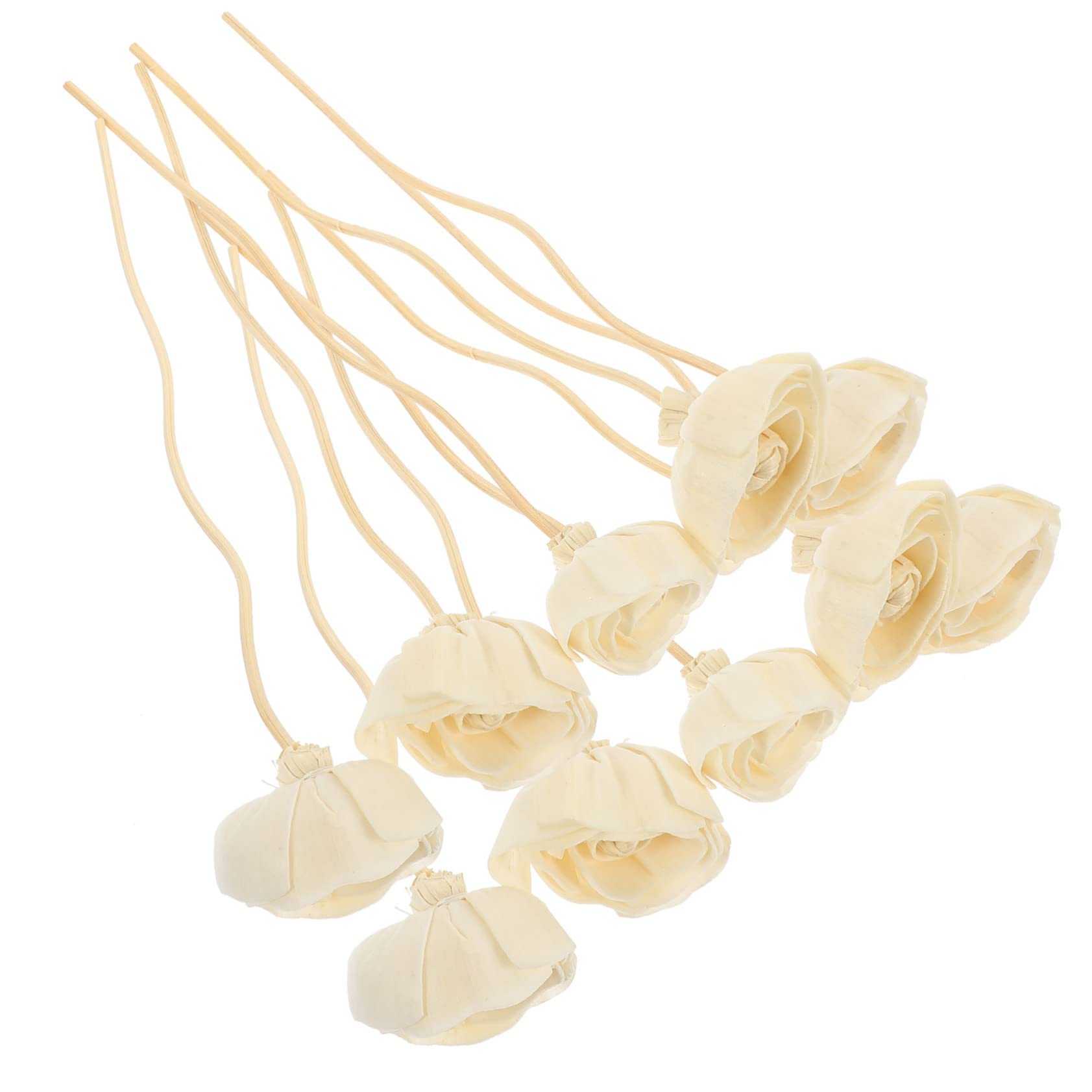Didiseaon 3 Set Bastoncini Di Fiori Di Rattan Per Aromaterapia Diffusore Essenziale Ricarica Per Diffusore Per Interni Diffusori Per Aromaterapia Ricariche Di Oli Essenziali 10 pezzi*3